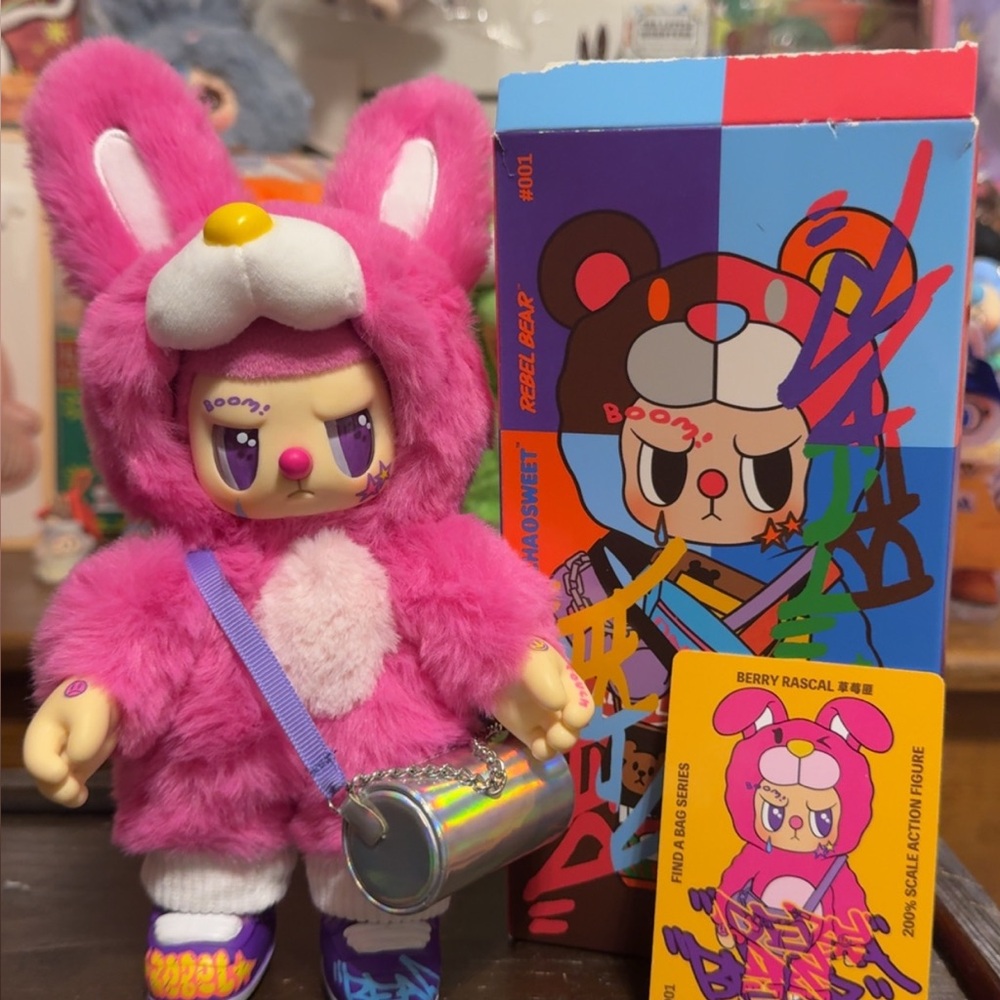 Rebel Bear Find a Bag series